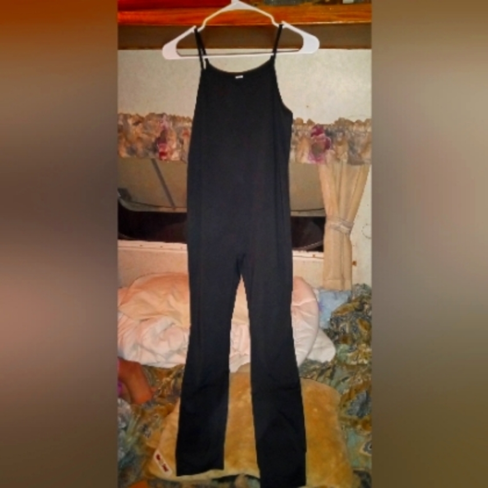 Girls Black Romper Size 11-12Y